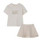 Set aus t-shirt und rock MICHAEL KORS 
                    GIRL