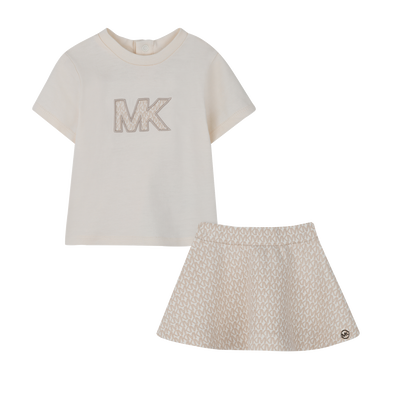 SET AUS T-SHIRT UND ROCK MICHAEL KORS GIRL