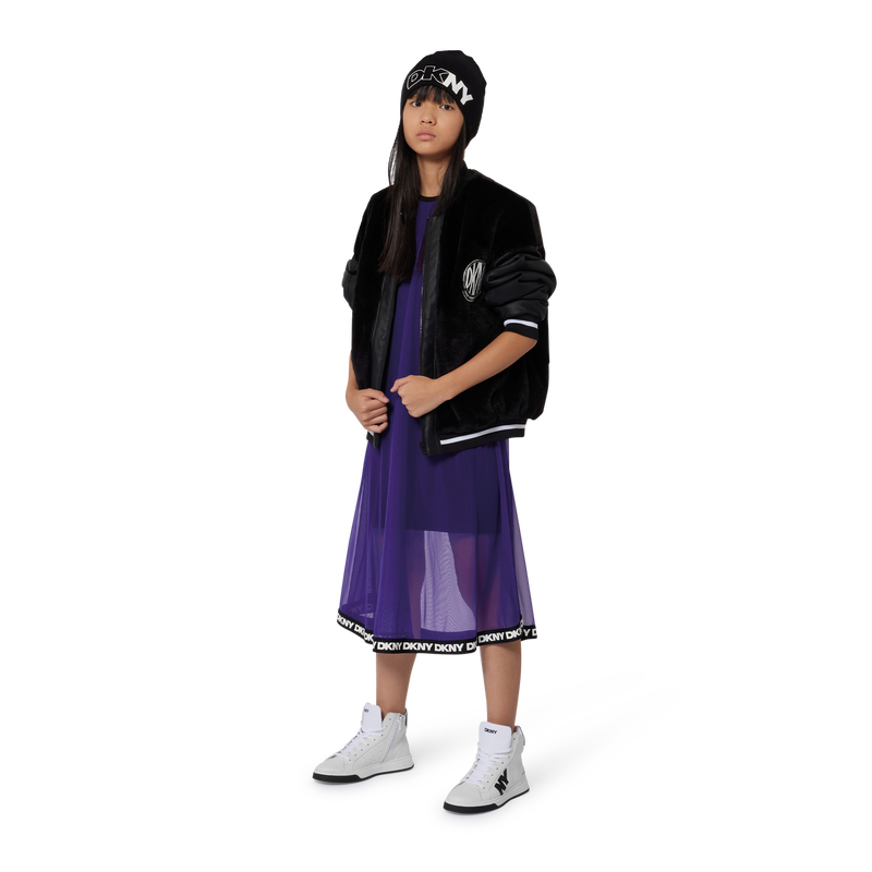 Strickmütze mit Logo DKNY 
                        UNISEX