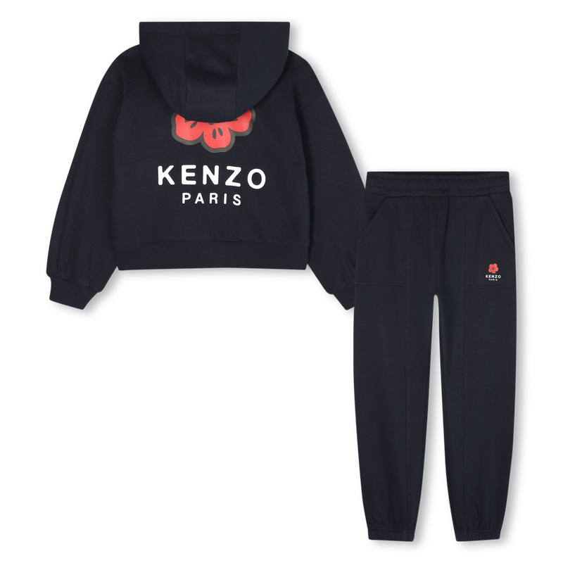 Set aus Fleecejacke und Hose KENZO KIDS 
                        GIRL