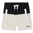 Zweifarbige Sweatshorts BOSS 
                    BOY