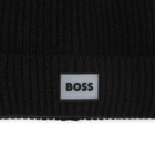 Strickm&uuml;tze mit Abzeichen BOSS 
                    BOY
