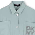 Kleid aus Twill DKNY 
                    GIRL