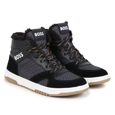 Leder-Sneakers zum Schn&uuml;ren BOSS BOY