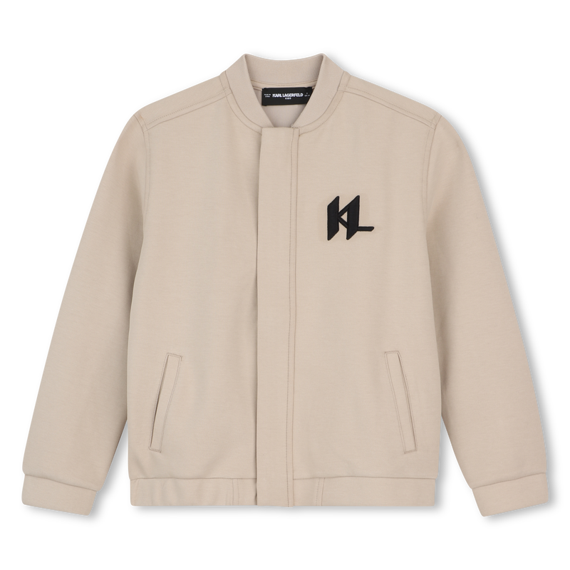 KAPUZENPULLOVER MIT REISSVERSCHLUSS KARL LAGERFELD KIDS 
                        BOY