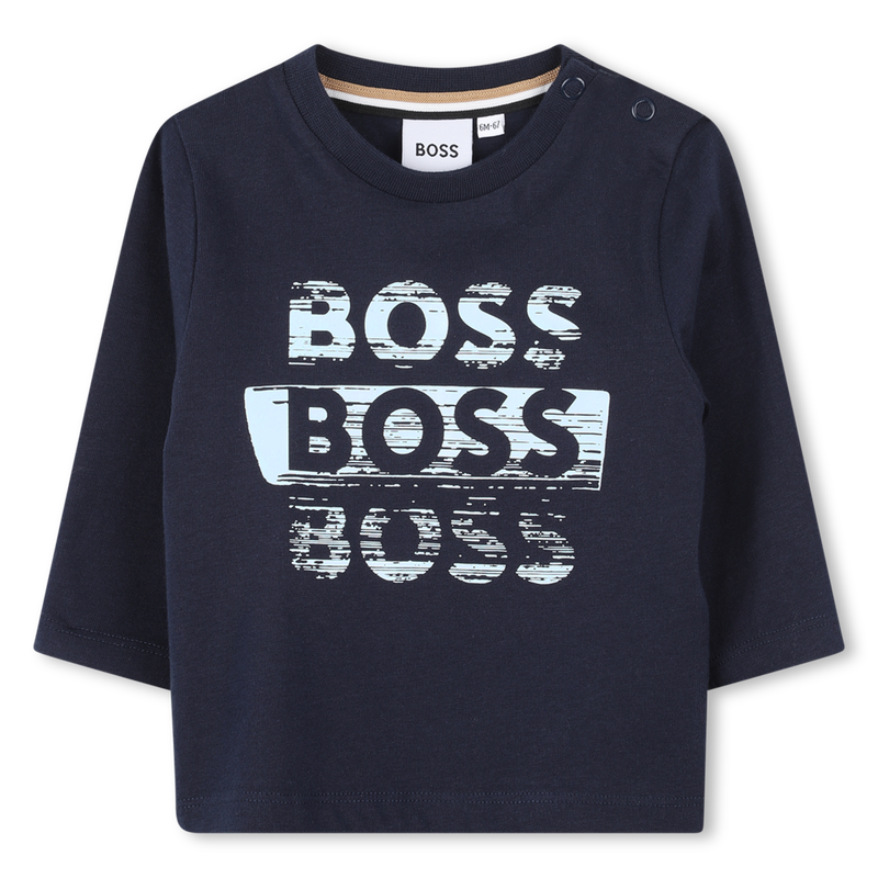Langarm-T-Shirt BOSS 
                        BOY
