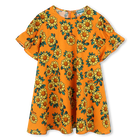 Kleid mit Sonnenblumen KENZO KIDS 
                    M&Auml;DCHEN
