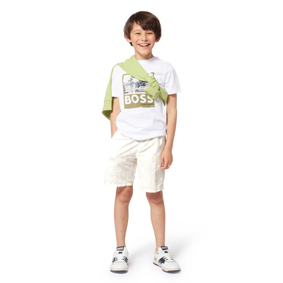 Schn&uuml;rsneaker aus Materialmix BOSS BOY