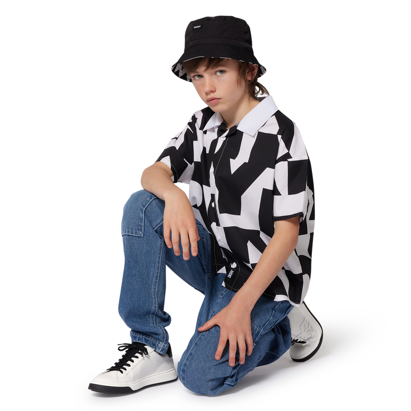 Kurz&auml;rmeliges Hemd DKNY 
                        UNISEX