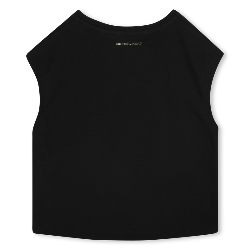 Festliches Baumwoll-T-Shirt MICHAEL KORS 
                        GIRL