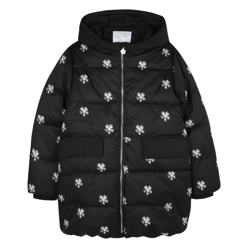 Lange Daunenjacke mit Kapuze MARC JACOBS 
                        GIRL