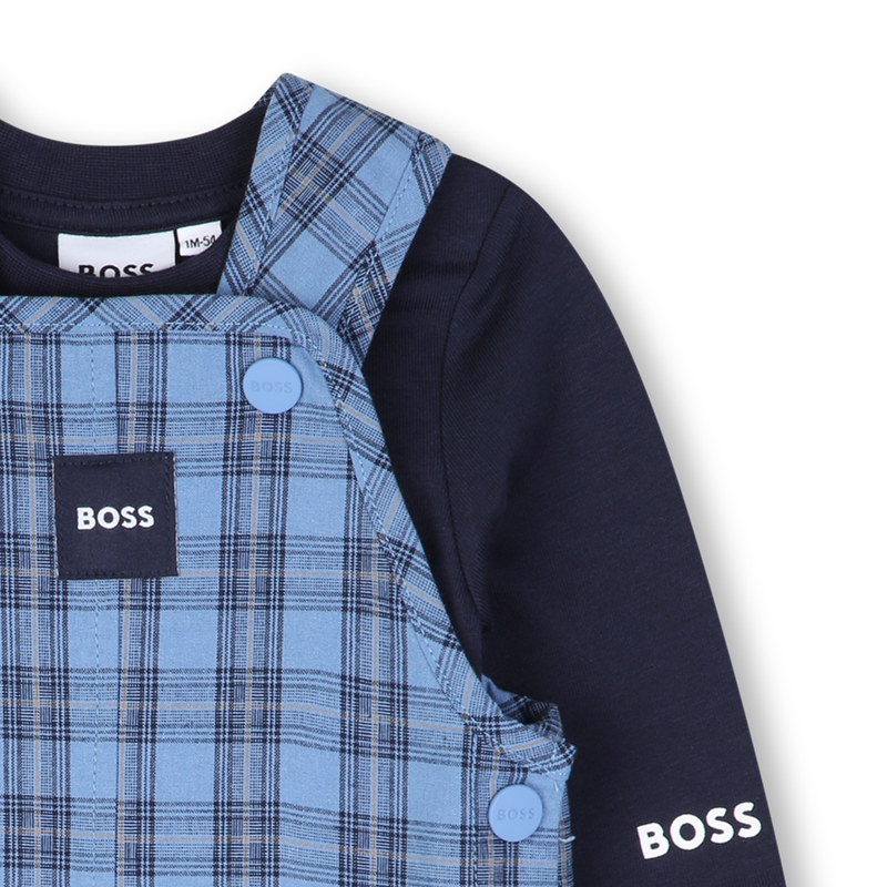 Overall- und T-Shirt-Set BOSS 
                        JUNGE