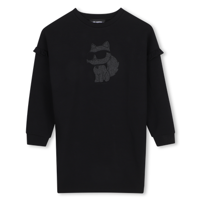 Langarmkleid KARL LAGERFELD KIDS M&Auml;DCHEN