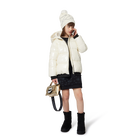 Paillettenbesetzte Stiefelette aus Textil KARL LAGERFELD KIDS 
                    GIRL