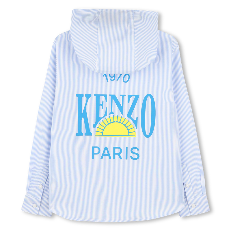 Bedrucktes Kapuzenhemd KENZO KIDS 
                        BOY