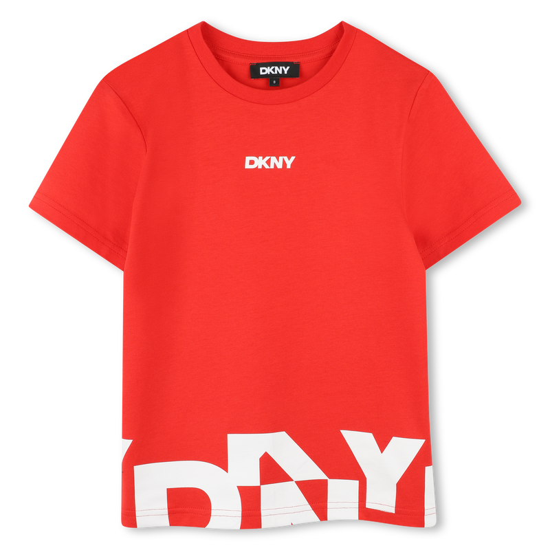 Weites Baumwoll-T-Shirt DKNY 
                        BOY