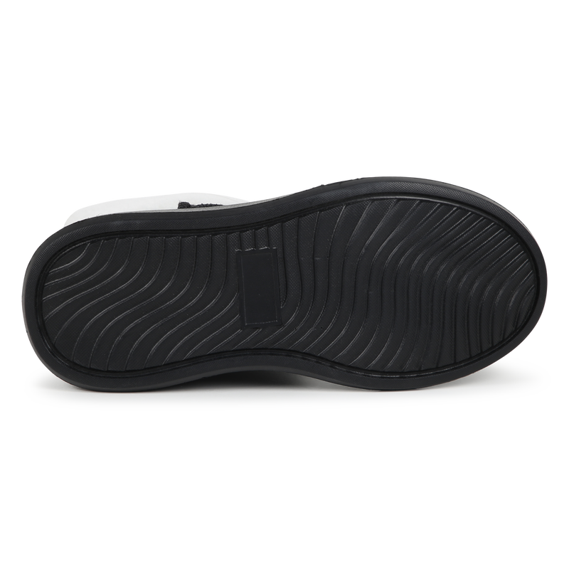 Lederstiefeletten mit Umschlag KARL LAGERFELD KIDS 
                        GIRL