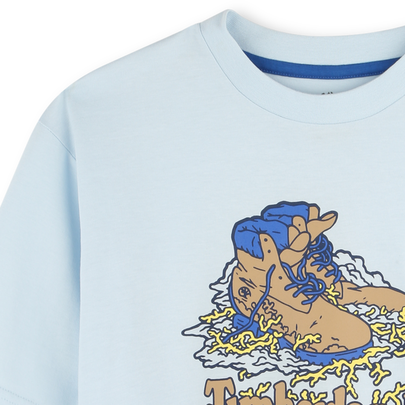 Weites T-Shirt mit Druck TIMBERLAND 
                        BOY