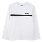 Lang&auml;rmeliges t-shirt BOSS 
                    BOY