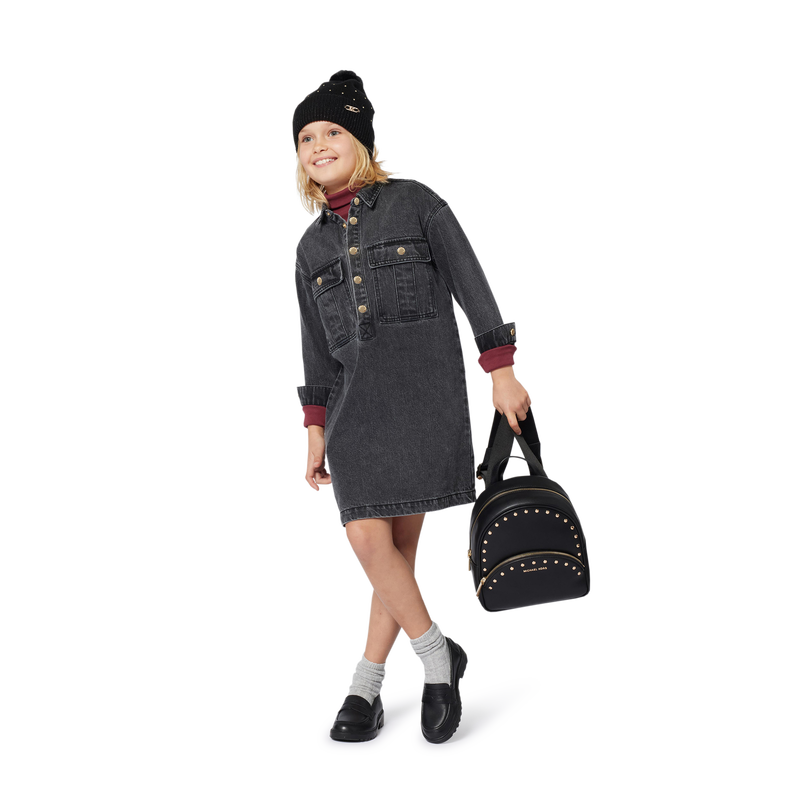 Strickm&uuml;tze mit Bommel MICHAEL KORS 
                        GIRL