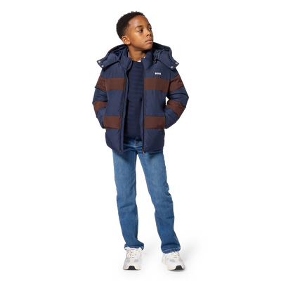 Steppjacke mit Kapuze BOSS JUNGE