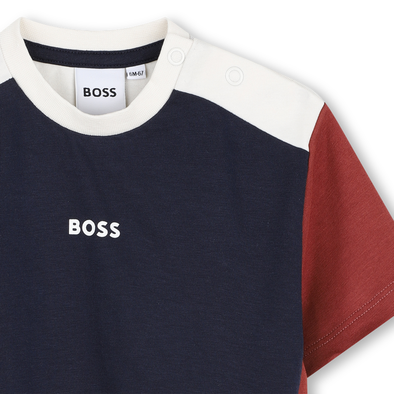T-Shirt mit kurzen &Auml;rmeln BOSS 
                        JUNGE