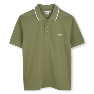 Poloshirt aus Pikee BOSS BOY