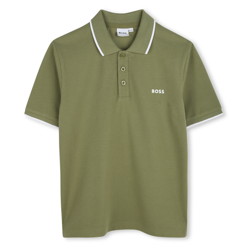 Poloshirt aus Pikee BOSS 
                        BOY