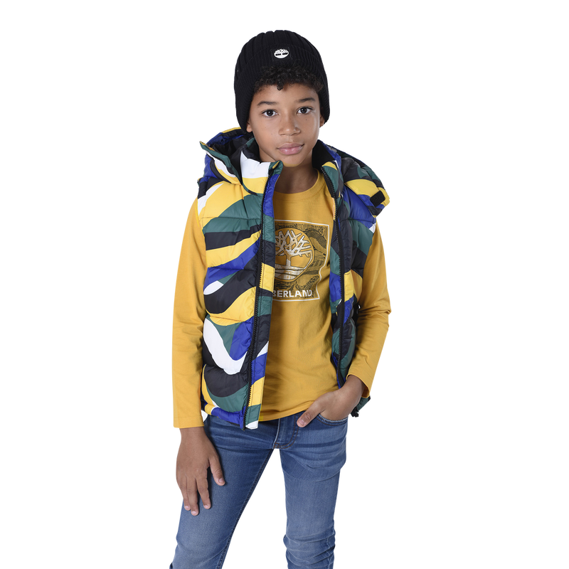 Langarm-Shirt mit Logo TIMBERLAND 
                        BOY