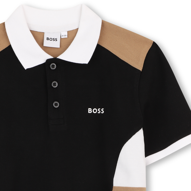 Kurz&auml;rmeliges Poloshirt BOSS 
                        BOY