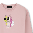 Sweatshirt KARL LAGERFELD KIDS 
                    M&Auml;DCHEN