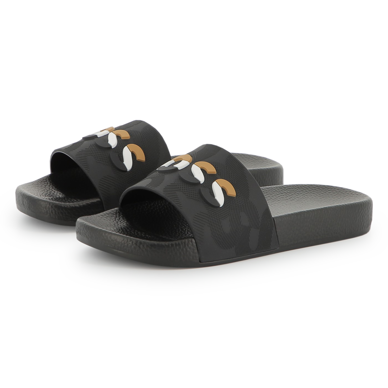 Pantoletten mit breitem Riemen BOSS 
                        BOY