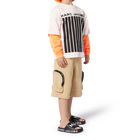 Zweifarbiges Baumwoll-T-Shirt MARC JACOBS 
                    BOY