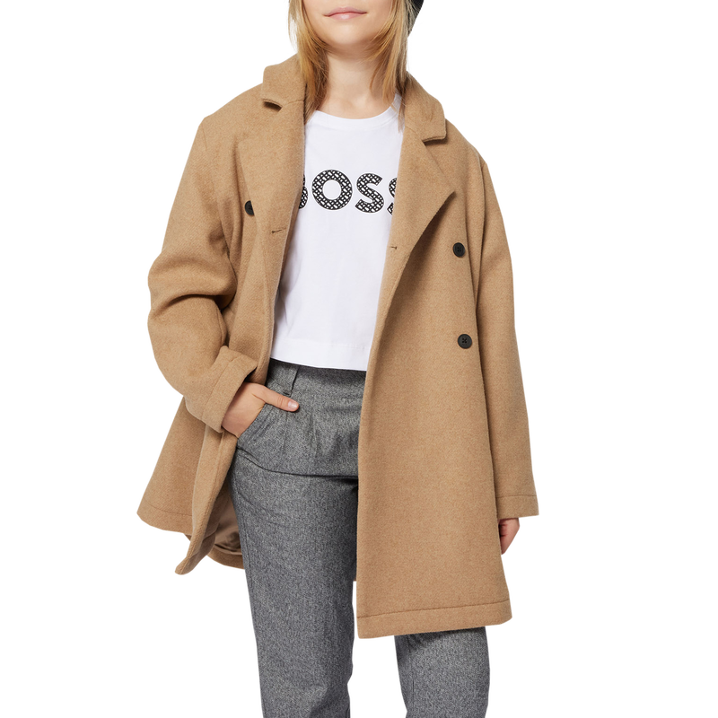 Faltenhose aus Baumwolle BOSS 
                        GIRL