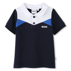 Polo-Shirt mit Farbbl&ouml;cken BOSS 
                    BOY