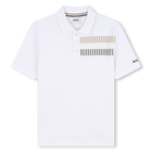 Gerades Poloshirt mit Streifen BOSS 
                    BOY