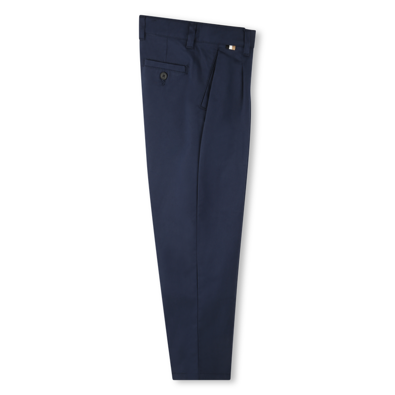 Melierte Hose aus Twill BOSS 
                        BOY