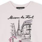 Lang&auml;rmeliges Sweatshirt KARL LAGERFELD KIDS 
                    GIRL