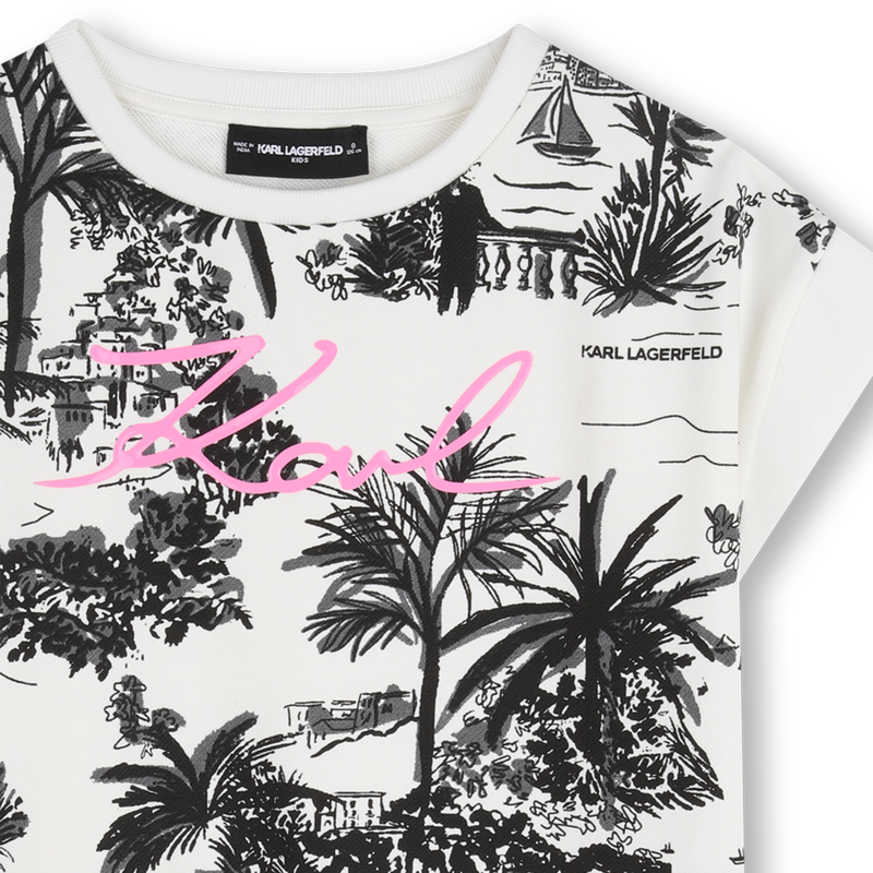 KURZ&Auml;RMELIGES KLEID KARL LAGERFELD KIDS 
                        GIRL