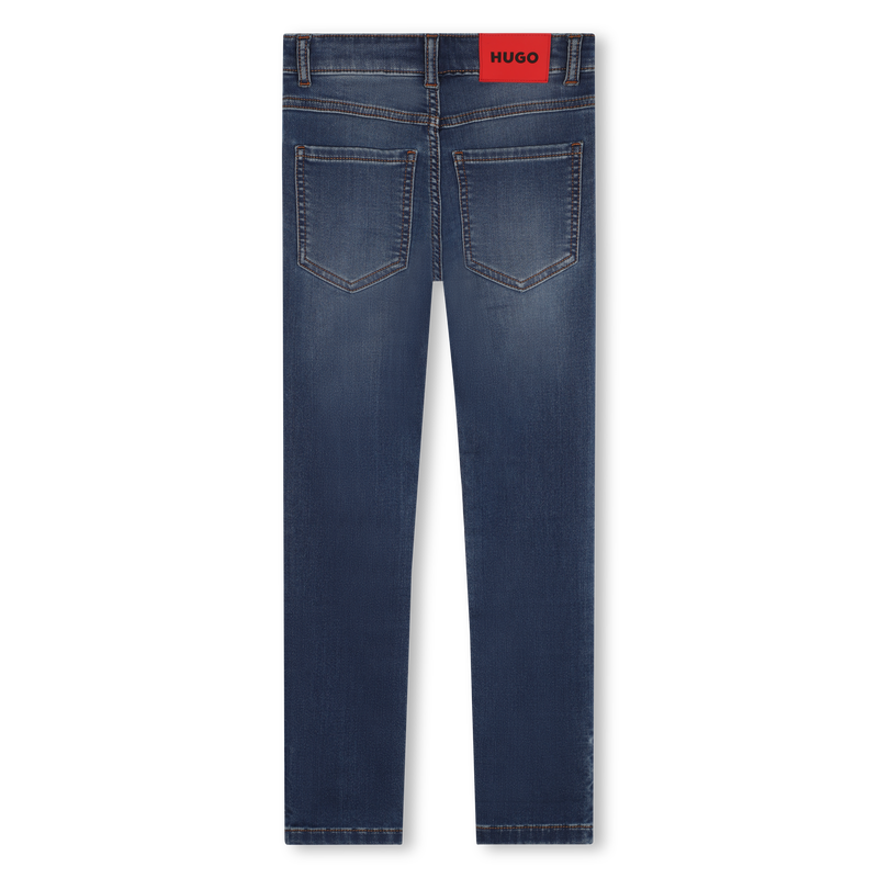 Enge Jeans aus Baumwollmix HUGO 
                        BOY