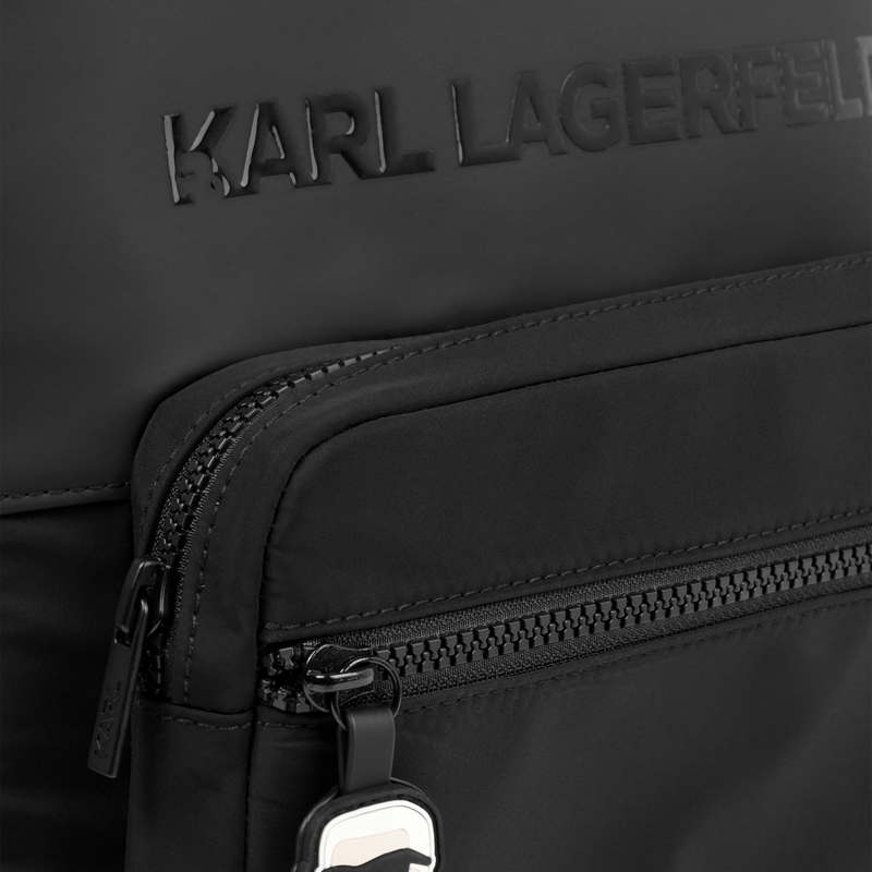Rucksack mit Relief-Siegel KARL LAGERFELD KIDS 
                        BOY