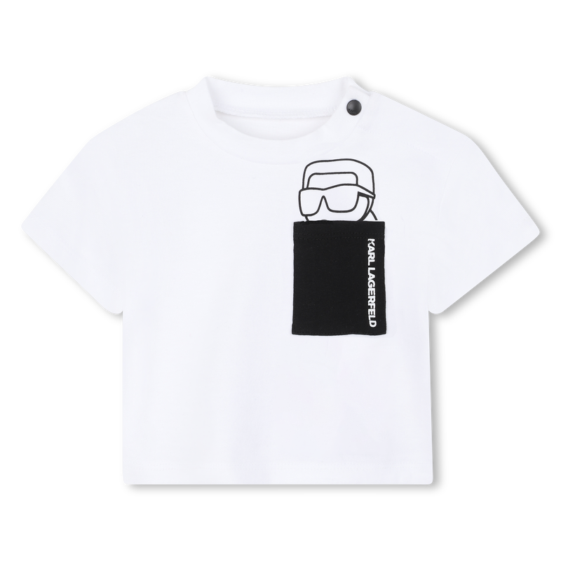 SET AUS T-SHIRT UND HOSE KARL LAGERFELD KIDS 
                        BOY