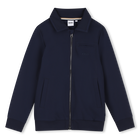 Cardigan aus synthetischem Material, MARINE, hi-res