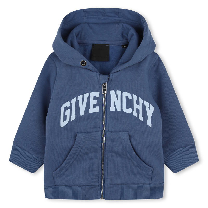 Kapuzen-Cardigan aus Molton GIVENCHY 
                        BOY