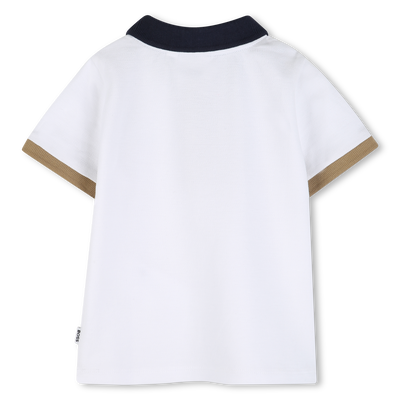 KURZ&Auml;RMELIGES POLOSHIRT BOSS BOY