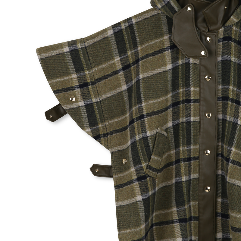 Karierter Cape-Mantel CHLOE 
                        GIRL