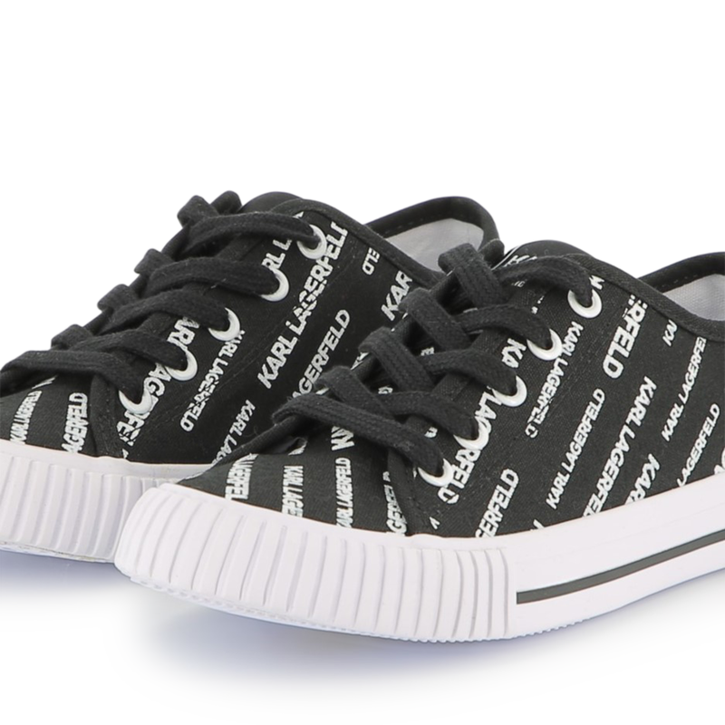 Schnürsneaker mit Logoprint KARL LAGERFELD KIDS 
                        BOY