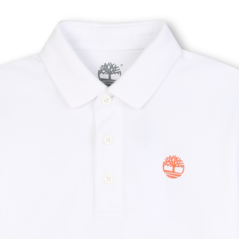 Kurz&auml;rmeliges Poloshirt aus Baumwolle TIMBERLAND 
                        BOY