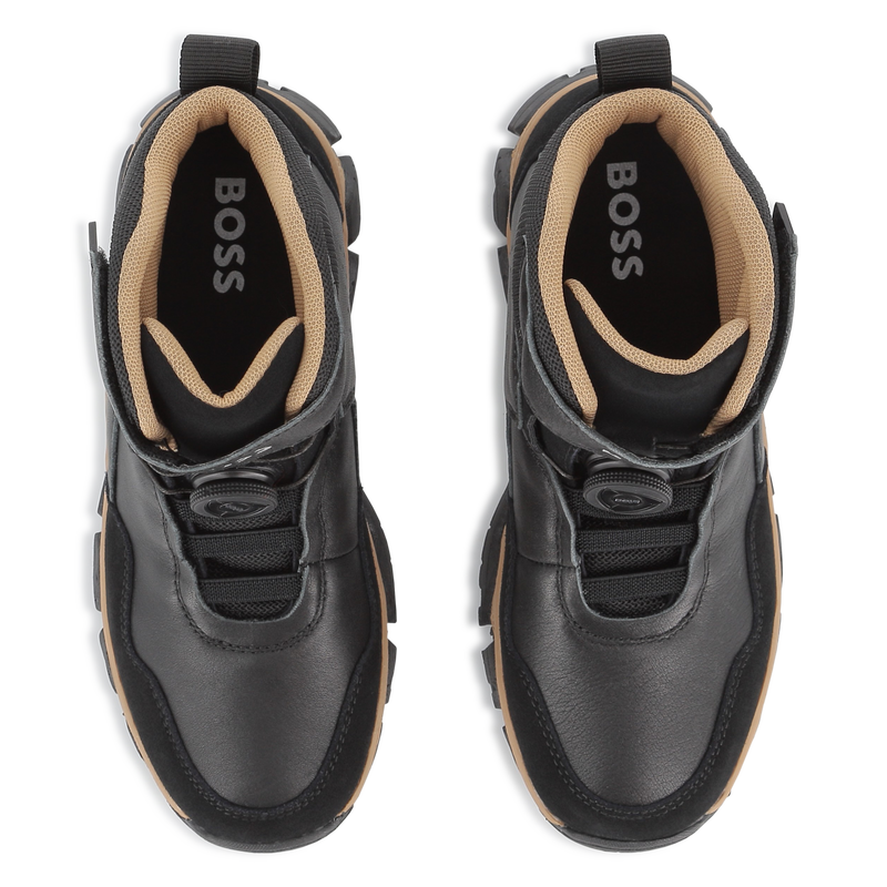 Stiefelette aus gemischtem Material BOSS 
                        BOY