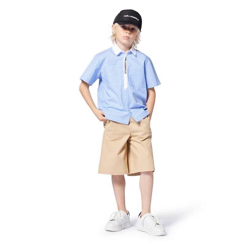 Twill-Bermudas KARL LAGERFELD KIDS 
                        BOY